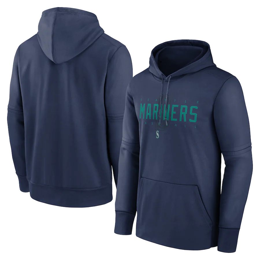 Men 2023 MLB Seattle Mariners blue Sweatshirt style 1